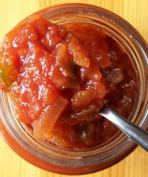 Age Old Traditional Tomato Relish. I've tried quite a few recipes. This one is by far the best. This will surely become a family tradition. Rhubarb Relish, Relish Recipe, Tomato Relish, Relish Recipes, Rhubarb Recipes, Chutney Recipes, Pickling Recipes, Tomato Recipes, Sweet Tarts