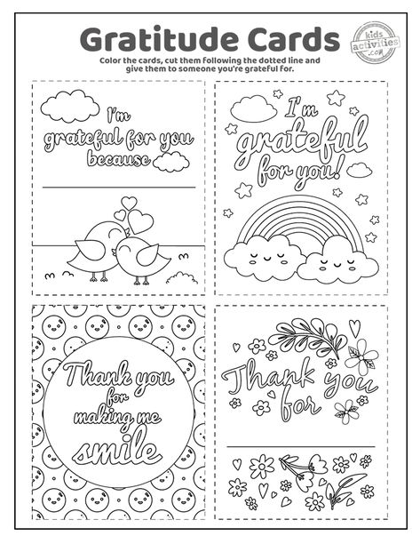 Gratitude Theme Preschool, Grateful Activities, Gratitude Activities For Kindergarten, Thanks Cards, Preschool Gratitude Activities, Gratitude Worksheet For Kids, Gratitude Crafts For Kids, Gratitude Cards Free Printable, We Are Grateful Otsaliheliga Activities