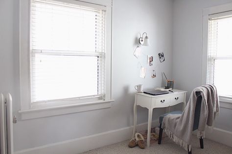 The Start to Our Bedroom Mini Makeover — Aratari At Home Silent White Paint Behr, Taupe Living Room, Gallery Wall Printables, Behr Paint, Mini Makeover, Exterior Paint Colors, Room Tour, Painted Doors, Guest Bedrooms