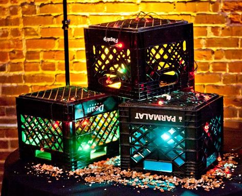 Crate Party Lights Underground Party Decoration, 90s Dancehall Party, Graffiti Party Theme, Hip Hop Party Theme, 90s Hip Hop Party, Hip Hop Birthday Party, 30th Ideas, 90s Party Ideas, Graffiti Party