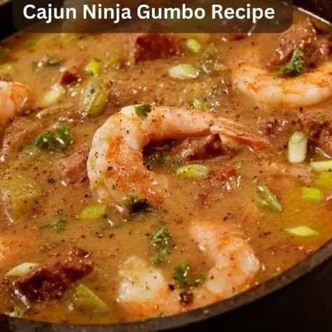 Cajun Ninja Gumbo Recipe - Easy Kitchen Guide Cajun Ninja Gumbo, Cajun Ninja, Gumbo Recipe Easy, Cajun Gumbo, Sausage Seasoning, Sausage Gumbo, Kitchen Guide, Gumbo Recipe, How To Cook Sausage