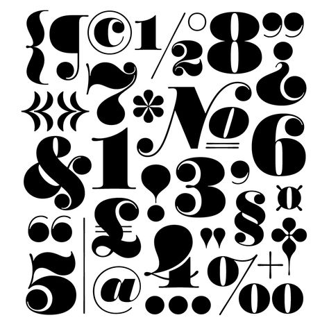 Worthe Numerals | Typeface Review | Typographica House Industries, Type Treatments, Typography Love, Cool Typography, Beautiful Typography, Types Of Lettering, Typography Letters, Typography Inspiration, Typography Fonts