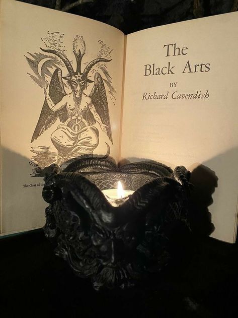 Spiritual Satanism, Black Magic Witchcraft, Tarot Numerology, Damien Thorn, Magic Ritual, Little Shelf, Ritual Magic, Hardbound Book, Black Arts