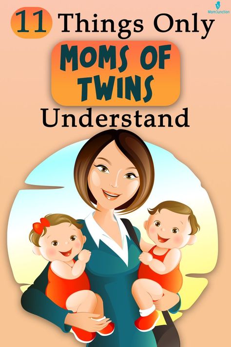 If you are a mom of twins, this is something you are definitely going to want to read. Raising multiple kids is no joke and nobody knows it better than you do. Though it’s nice to have people be fascinated by your two creations, there are also some things you can do without. Here we list down 11 things every mum of twins can understand or relate to. Twin Mum, Mom Of Twins, Raising Twins, Triplet Babies, Twin Tips, Mom Junction, Nobody Knows, Twin Mom, How To Have Twins