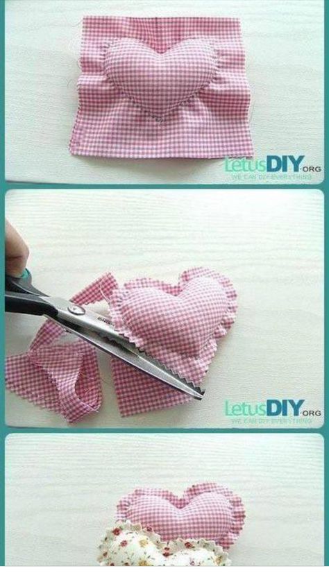 Sew Summer Clothes, Weird Sewing Projects, Mum Decor, Velvet Crafts, Cushions Diy, Heart Pillows, Diy Valentine's Day Decorations, Cute Sewing Projects, Diy Valentines Decorations