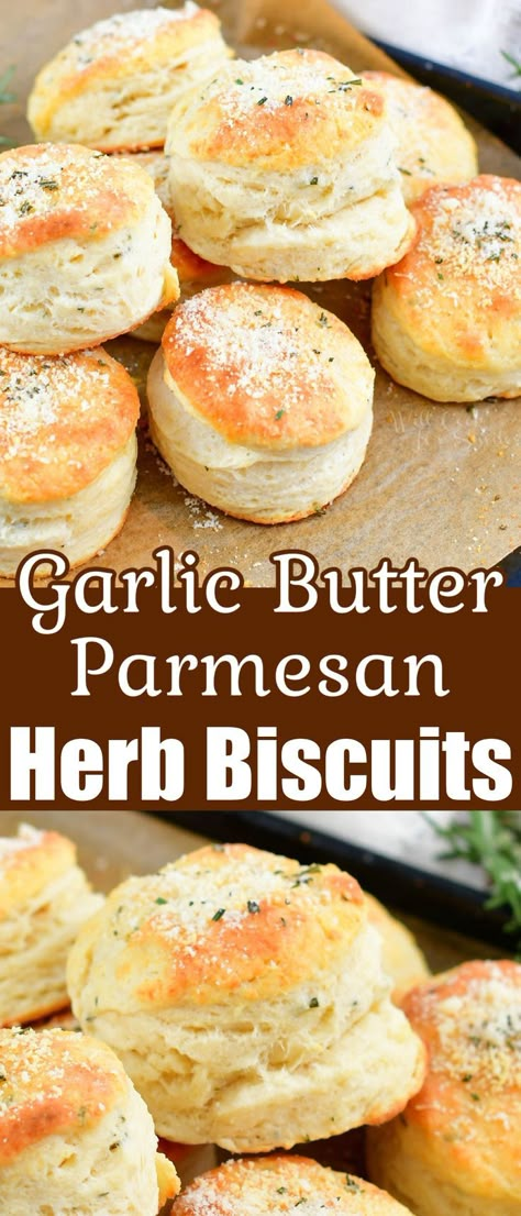 Easy Dinner Biscuits, Herb Biscuits Recipe, Easy Buttermilk Biscuits, Herb Biscuits, Dinner Biscuit, Biscuit Bread, Best Bread Recipe, Biscuits Easy, Homemade Biscuits