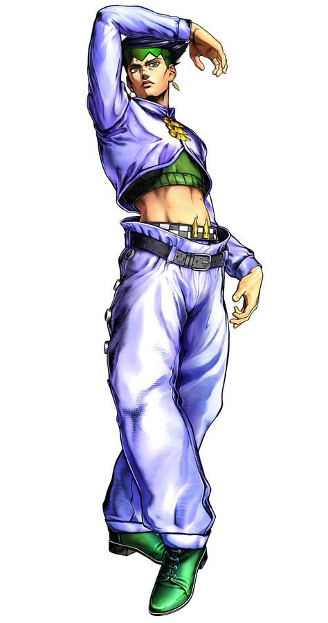 Rohan Kishibe Rohan Kishibe, Jojo Stands, 사진 촬영 포즈, Battle Star, Jojo's Bizarre Adventure Anime, Jojo Anime, Character Poses, Body Poses, Jojo Bizzare Adventure