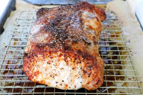 Pork Loin Roast Recipe - The Anthony Kitchen Pork Roadt, Boneless Pork Loin Recipes, Pork Loin Recipes Oven, Pulled Pork Salad, Boneless Pork Loin Roast, Bbq Meats, Homemade Gravy Recipe, Boneless Pork Roast, Pork Loin Roast Recipes