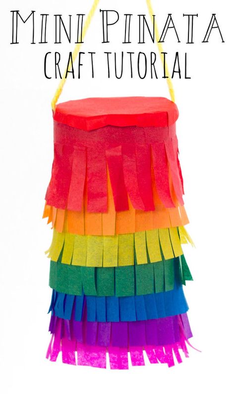 mini rainbow piñata craft Diy Mini Pinata How To Make, How To Make A Sombrero Out Of Paper, Mexican Crafts For Preschool, Christmas In Mexico Crafts For Kids, Stitch Activities For Kids, Pride Month Crafts For Kids, Mexico Crafts For Preschool, Fiesta Crafts For Kids, Encanto Activities For Kids