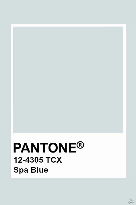 Pantone Spa Blue Hue Light, Pantone Tcx, Palettes Color, Pantone Swatches, Pantone 2020, Pantone Palette, Pantone Colour Palettes, Color Chip, Colour Board