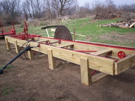 Portable Bandsaw Mill, Saw Mill Diy, Sawmill Projects, Homemade Chainsaw Mill, Chainsaw Mill Plans, Homemade Bandsaw Mill, Sawmill Lumber, Portable Saw Mill, Bandsaw Mill