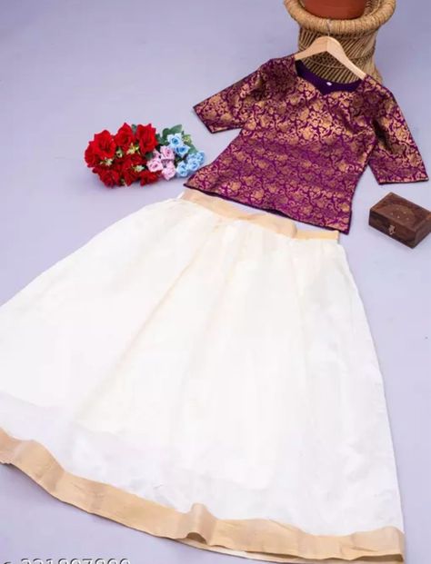 Onam Festival Special Dress in Germany Onam Festival, Dresses Western, Blouse Man, Special Dress, Special Dresses, Kids Fashion Girl, Indian Jewellery, Skirt Suit, Office Wear