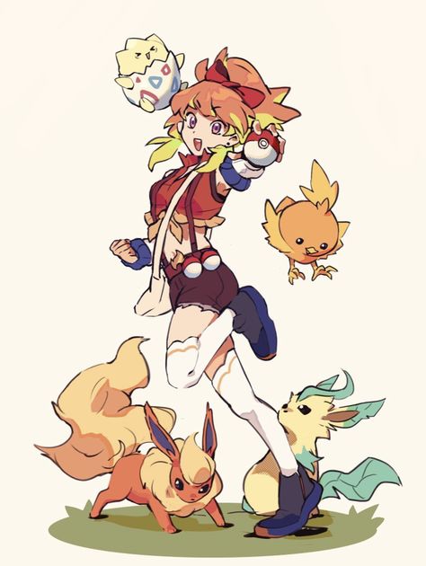 Illustration Student, Drawing Girls, Oc Pokemon, Pokemon Oc, Pokemon Pokedex, Pokemon Teams, Pokemon Drawings, Pokemon Fan Art, Pokemon Characters