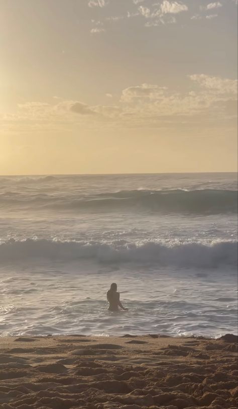 Beach Swim Aesthetic, Morning Aesthetic Sunrise, Swim Aesthetic, Work Vision Board, Aesthetic Sunrise, Summer Aesthetic Beach, Sunrise Yoga, Aesthetic Morning, Sunrise Aesthetic