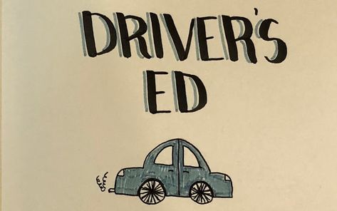 Drivers Ed Poster Ideas, Driver Ed Notes, Drivers Ed Aesthetic, Drivers Ed Notes Aesthetic, Drivers Ed Notes, Ink Tober, Drivers Ed, Drivers Education, Dream Vision Board