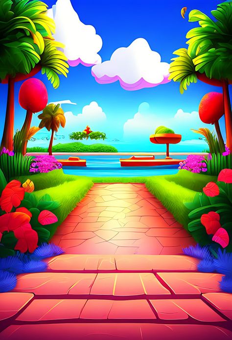 3d Cartoon Background Images Village#pikbest##Backgrounds Cartoon Background 3d, 3d Cartoon Background, Village House Background, River Cartoon, Cartoon Background Images, Village Forest, Village Kids, Road Vector, Kids Background