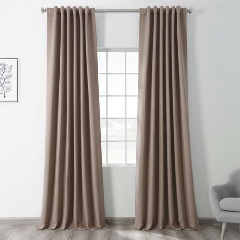 Taupe Curtains Living Room, Light Brown Curtains, Taupe Rooms, Minneapolis Apartment, Taupe Curtains, Linen Blackout Curtains, Brown Curtains, Future Bedroom, House Redo