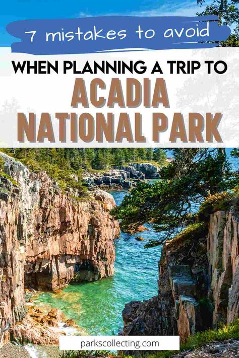 All you need to know for planning a trip to Acadia National Park. If you are visiting Acadia, this trip planner is essential and will make it easy! Best Time To Visit Acadia National Park, Road Trip To Acadia National Park, Camping Acadia National Park, Acadia National Park Packing List, Acadia National Park October, Thunder Hole Acadia National Park, Schoodic Point Maine, One Day In Acadia National Park, Acadia With Kids