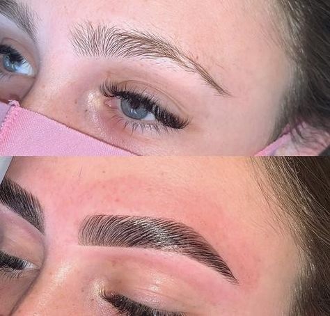 Brow Lamination At Home, Express Facial, How To Do Brows, Brow Lamination Kit, Ombre Powder Brows, Defined Eyebrows, Eyebrows At Home, Lash Lift Kit, Eyebrow Lamination