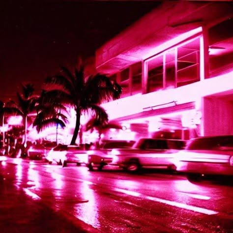 Miami Pink Aesthetic, 90s Miami Aesthetic, 1980s Miami Aesthetic, 80s Miami Aesthetic, Miami 1980s, Miami Vice Aesthetic, Miami Lights, Miami 80s, Calm Photography