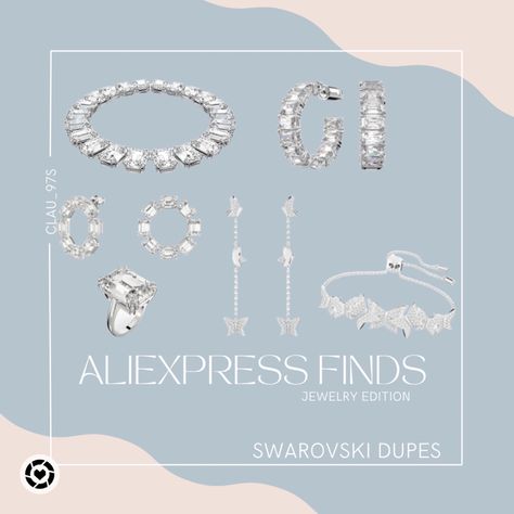 AliExpress finds : Swarovski Dupes Follow my shop @Clau_97s on the @shop.LTK app to shop this post and get my exclusive app-only content! #liketkit #LTKbeauty #LTKunder100 #LTKSeasonal @shop.ltk https://liketk.it/42Rxr Aliexpress Finds, New Series, I Shop, The Creator