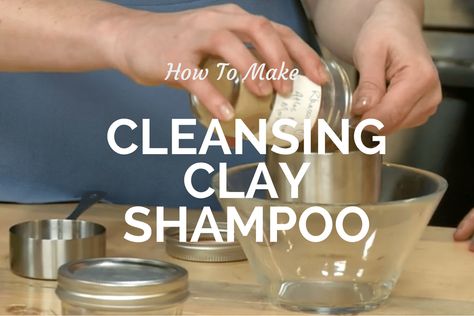 Clay Shampoo, Hormones Balance, Shampoo Diy, Diy Apothecary, Diy Conditioner, Fancy Lady, Shampoo Recipe, Diy Shampoo, Hormone Balance