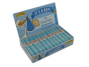 Bubble Gum Cigars - It's a Boy - box of 36 Bubble Gum Cigars, Birth Announcement Gifts, Baby Boy Birth Announcement, Boy Box, Its A Boy Banner, Birth Announcement Sign, Birth Announcement Boy, Birth Announcement Girl, Retro Candy