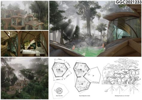 Glamping Resorts Projects, Glamping Site Plan, Dti Theme Glamping (but With Glam), Dome Glamping Luxury, Mendocino Grove Glamping, Concept Diagram, Case Study, Glamping, Creative Design