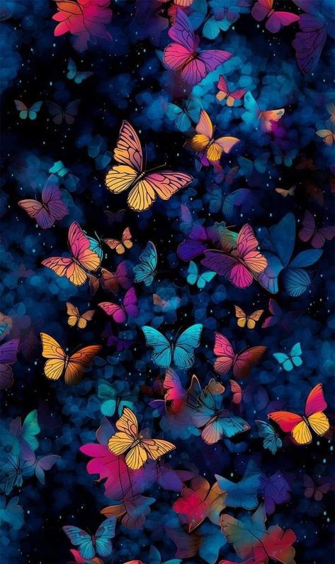 Iphone Wallpaper Purple Flower, Wallpaper Animals, Purple Flowers Wallpaper, Beautiful Wallpapers For Iphone, Iphone Wallpaper Glitter, Butterfly Wallpaper Backgrounds, Beautiful Butterflies Art, Beautiful Abstract Art, Flowery Wallpaper