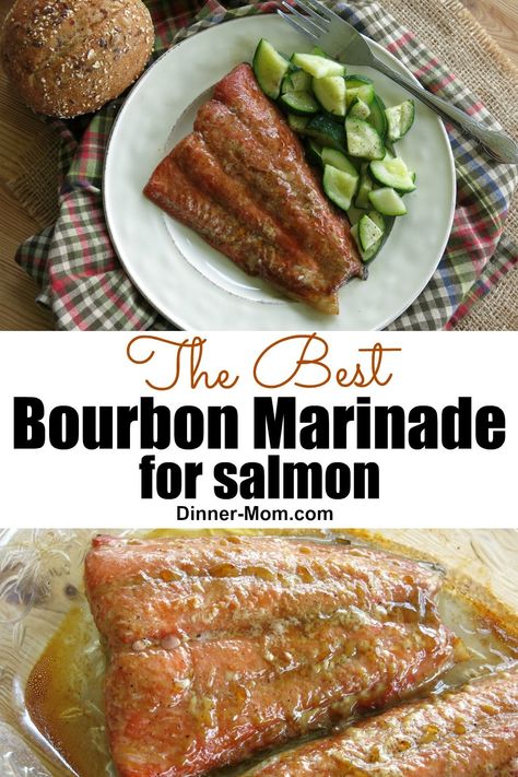 Bourbon Marinade For Salmon, Bourbon Salmon Marinade, Bourbon Marinated Salmon, Marinades For Salmon, Salmon Recipes Marinade, Bourbon Salmon Recipes, Marinade For Salmon, Bourbon Marinade, Marinade For Steak