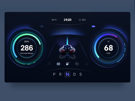 smart Car Dashboard Design HMI by JiangJianger | Dribbble | Dribbble Car Dashboard Design, Social Media Dashboard, Car App, Car Ui, Kpi Dashboard, Scout Ii, Dashboard Car, International Scout, Blond Amsterdam