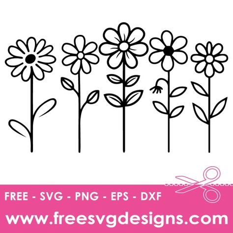 Free SVG Files | 2,800+ SVG Freebies for Cricut & Silhouette Daisy Svg Free Cricut, Daisy Svg Free, Flower Svg Free, Svg Flowers, Free Svg Files, Cricut Free, Daisy Flowers, Flower Svg, Free Svg Cut Files