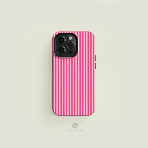 Striped Pink on Pink Tough Phone Case | iPhone 15 14 13 12 11 Pro Max Case, iPhone 15 14 Plus Case, iPhone 13 12 Mini Case, iPhone Cases Iphone 16 Pro Phone Case, Coque Iphone 13, Phone Cases Iphone 12 Mini, Iphone 16 Case, Iphone 15 Pro Case, Phone Case With Wallet, Phone Cases Pink, Phone Case Inspo, Iphone 11 Phone Cases