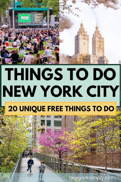 Nyc Tourist Attractions, Nyc On A Budget, Nyc Tourist, York Things To Do, Nyc Bucket List, Nyc Itinerary, Nyc Attractions, Nyc Travel Guide, Vacation 2024