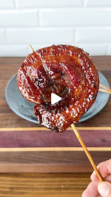 Jordan Hanger on Instagram: "Pork belly pinwheels with an orange maple glaze  Like literally meat candy! So good. Find the full recipe on theNinjacue.com  #porkbelly #meatcandy #bbq" Smoked Pork Belly Pinwheels, Pork Belly Pinwheel, Porkbelly Bbq, Pork Pinwheels, Maple Bourbon Glaze, Pork Belly Recipes Crispy, Smoked Pork Belly, Meat Candy, Pork Belly Burnt Ends