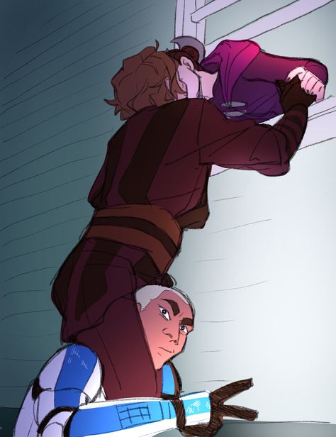 Ashoka And Rex Fanart, Anakin And Rex Fanart, Rex Star Wars Fanart, Rex And Ahsoka Ships, Anidala Fan Art, Star Wars Meme, Clone Wars Art, Captain Rex, Anakin Vader