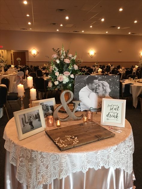 Wedding Guest Book Table Ideas Receptions, Civil Wedding Signing Table, Bride And Grrom Table, Guest Book Sign In Table Wedding Ideas, Wedding Decor Guest Book Table, Entry Table For Wedding, Engagement Welcome Table Ideas, Wedding Reception Entrance Table, Wedding Signing Table Decorations