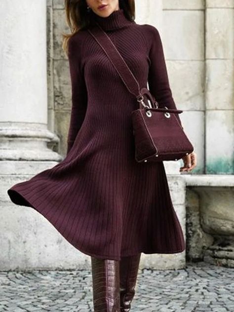 Fashion Elegant Style Dresses Online Shopping Page 6 | stylewe High Boots, Knee High Boots, Knee Boots, Knee High, Purple, Boots, Instagram