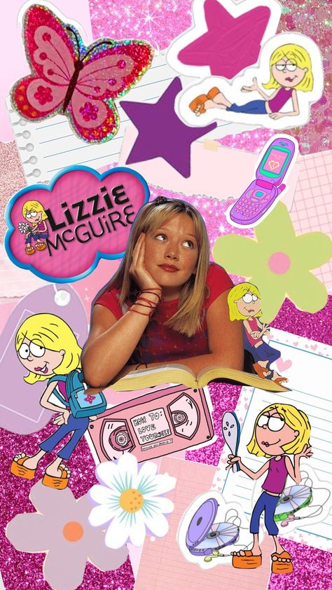 Lizzie Mcguire 💖🌸 Lizzie Mcguire Bedroom, Lizzie Mcguire Aesthetic Wallpaper, Lizzie Mcguire Birthday Party, Icarly Website, Miss Ungermeyer Lizzie Mcguire, Lizzie Mcguire Poster, Lizzie Mcguire Movie Aesthetic, Lizzie Mcguire Aesthetic, Lizzie Mcguire Cartoon