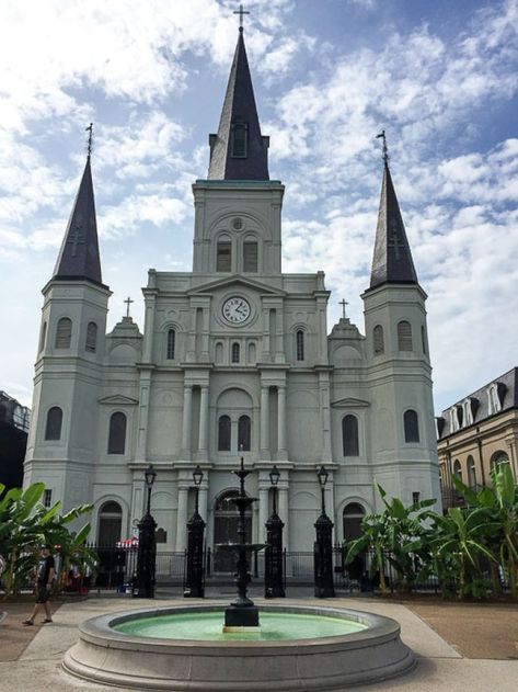 St. Louis Cathedral, New Orleans, LA New Orleans Cathedral, St Louis Cathedral New Orleans, New Orleans Architecture, St Louis Cathedral, Art Pics, Save File, Willow Creek, Food Culture, Late Summer