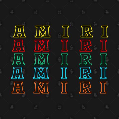 Check out this awesome 'Amiri+Logo+New' design on @TeePublic! Amiri Logo Design, Amiri Wallpaper, Amiri Logo, T Shirt Logo Design, Shirt Logo Design, Tshirt Printing Design, African Clothing For Men, Retro Color, Shop Logo