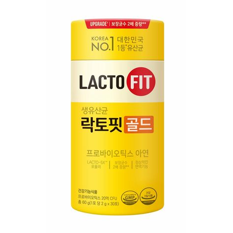 LACTO-FIT Probiotics Gold 30 Sticks (1-month supply) | OLIVE YOUNG Global Olive Young, Sun Care, Skincare Makeup, Skin Concern, K Beauty, Korean Skincare, Energy Drinks, Probiotics, Beauty Tools