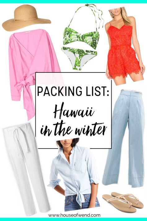 Hawaii In February Packing, Outfits For Hawaii In February, Hawaii Outfits In December, Hawaii Outfits Winter, Packing For Hawaii In December, Packing For Hawaii In January, Hawaii December Outfits, What To Wear In Hawaii In November, Winter In Hawaii Outfits