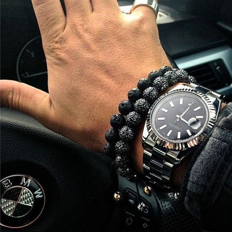 Watches and Braceletsfor a Perfect Combination Mens Jewerly, Wrist Wear, Jewelry And Accessories, Wristbands, Watches Jewelry, Men's Accessories, Cool Watches, Mens Fashion Casual, Smartwatch