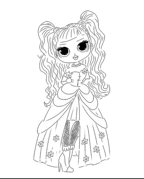 Coloring page for kids Coloring Pages Princess, Lol Coloring Pages, Lol Coloring, Super Coloring Pages, Disney Princess Coloring Pages, Unicorn Coloring, Princess Coloring Pages, Amazon Kdp, Shark Party