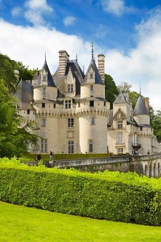 size: 12x8in Photo: Usse Castle, Usse, Loire Valley, France : Pretty Castles, Millions Dollars, Haunted House Inspiration, Loire Valley France, Antique Architecture, Princess Palace, Romancing The Stone, French Castles, Baby Animal Nursery