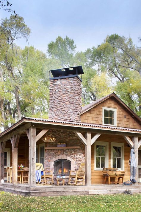 Log Cabin Homes, Rustic Cabin Plans, Farmhouse Front Porch Ideas, Cabin Renovation, Farmhouse Front Porches, St George Utah, House With Porch, Hus Inspiration, Porch Design