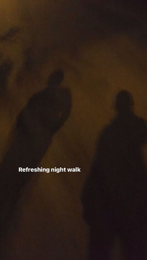 Night Walk | Instagram Stories Ideas🌅 Night Walk Captions, Aesthetic Instagram Stories Ideas, Night Out Quotes, Content Ideas Instagram, Ideas For Instagram Stories, Night Walking Aesthetic, Walking Quotes, Dope Captions For Instagram, Song Captions