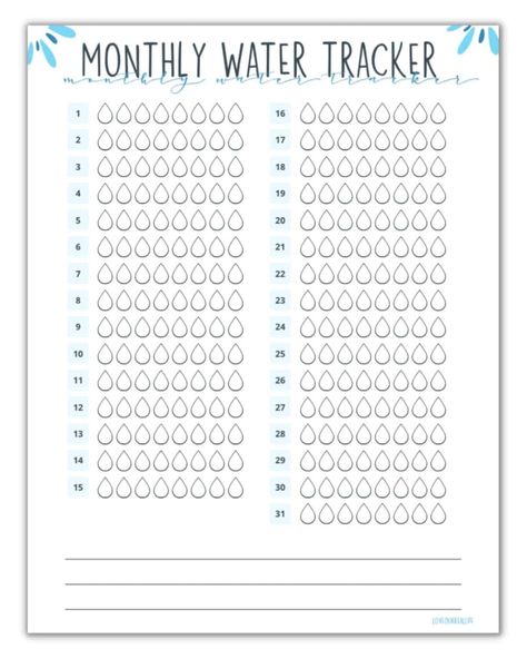 Start tracking your water intake today and form some healthy habits. With this free monthly water tracker printable, you can easily keep... Water Intake Chart Printable, Monthly Water Tracker, Water Intake Chart, Water Tracker Printable, Water Intake Tracker, Tracker Free, Water Tracker, Water Intake, Tracker Printable