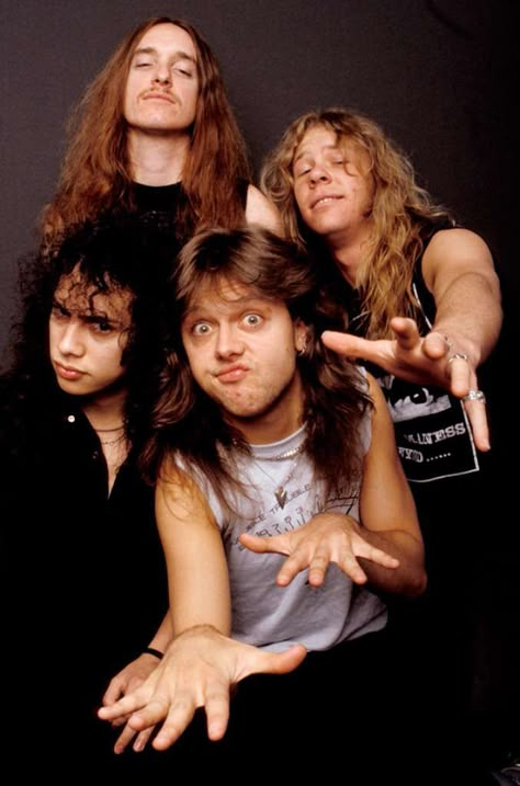 Metallica Lars Ulrich, Cliff Burton, Kirk Hammett, James Hetfield, Metallica